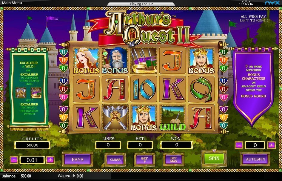 Arthurs Quest 2 Slot Review